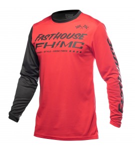 Fasthouse, Carbon Method LS Tröja, Red/Black, VUXEN, L