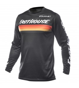 Fasthouse, Carbon Force LS Tröja, Black, VUXEN, S