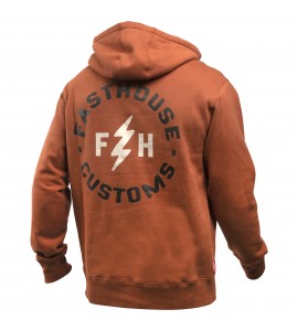 Fasthouse, Easy Rider Hooded Pullover, Rust, VUXEN, M