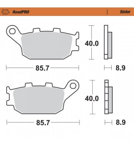 Moto-Master, Bromsbelägg RoadPRO Sinter, BAK
