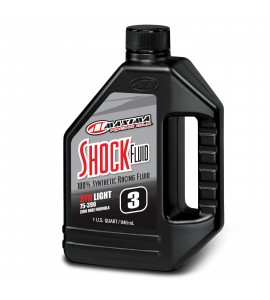 Maxima, Synthetic Racing Shock Fluid Light, 3wt. - 946ml