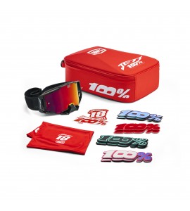 100%, ARMEGA HIPER Glasögon Jett Special - Mirror Red Lens, VUXEN