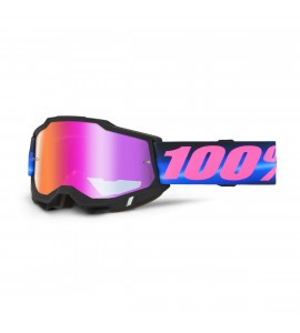 100%, ACCURI 2 Glasögon Superdome - Dark Red Mirror  Lens, VUXEN