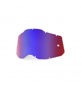 100%, RC2/AC2/ST2 Lins - Mirror Red/Blue