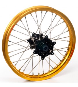 Haan Wheels, Komplett Hjul, 1,85, 19", BAK, GULD SVART
