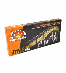 Moto-Master, Kedja, X-Ring RPX Gold, Adventure/Street, 120 Länk, 520