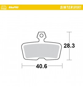 Moto-Master, Bromsbelägg Cykel Sinter Sport