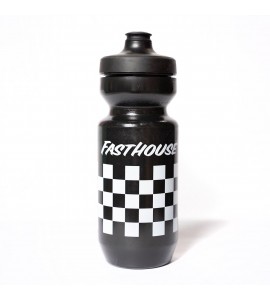 Fasthouse, Checkers Water Bottle, Black