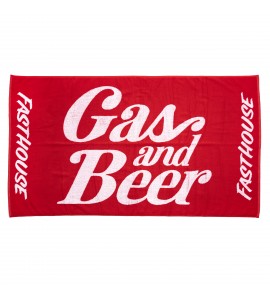 Fasthouse, Gas & Beer Towel, Red