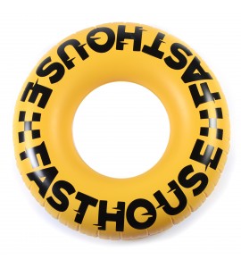 Fasthouse, Twister Pool Floatie, Yellow/Black