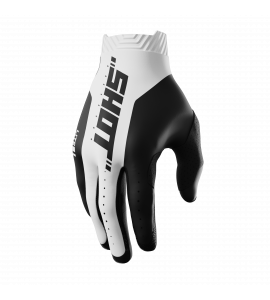 Shot, HANDSKAR LITE SKIN, VUXEN, XL, SVART VIT