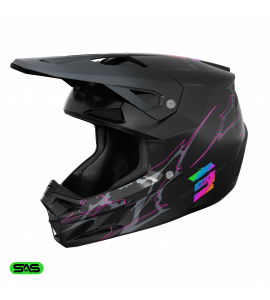 Shot, HJÄLM SPEED RAC BLACK PEARLY, VUXEN, XL