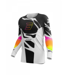 Shot, TRÖJA AEROLITE DEVIL, VUXEN, S, NEON SVART VIT