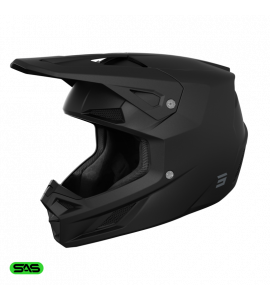 Shot, HJÄLM SPEED SOLID BLACK, MATT, VUXEN, XS