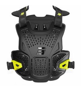 Shot, BRÖSTSKYDD AIRFLOW EVO BLACK, VUXEN