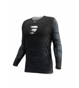 Shot, TRÖJA CONTACT TACTIC, VUXEN, XL, SILVER SVART
