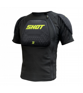 Shot, T-SHIRT AIRLIGHT, VUXEN, L, SVART