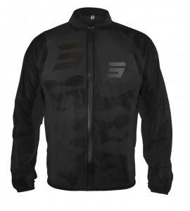 Shot, ELASTISK WINDBREAKER BLACK, VUXEN, XXL