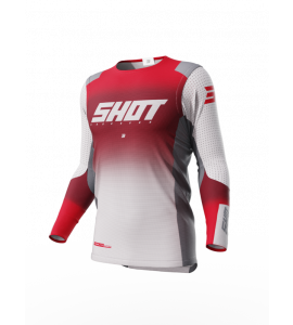 Shot, TRÖJA AEROLITE ULTIMA, VUXEN, M, VIT RÖD