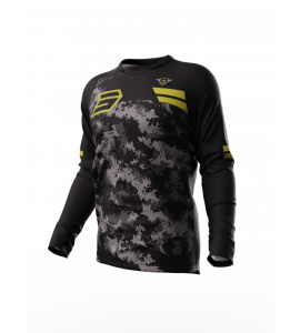 Shot, TRÖJA DEVO ARMY, VUXEN, L, CAMO SVART GULD