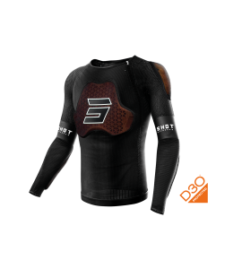 Shot, SKYDDSVÄST RACE D30 BLACK, VUXEN, S