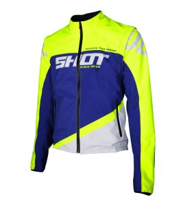 Shot, Jacka SOFTSHELL LITE, VUXEN, S, BLÅ NEON GUL