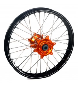 Haan Wheels, Komplett Hjul A60, 2,15, 19", BAK, SVART ORANGE