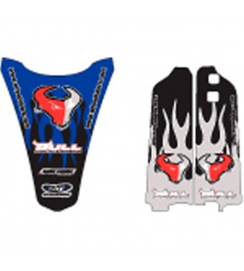 Why Stickers, Bull Sponsor YZF 250/450, 03-05