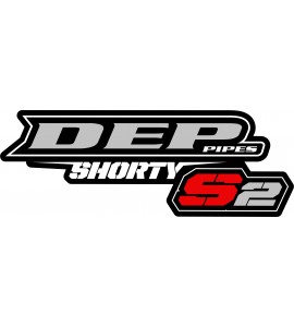 DEP, Sticker, S2 SHORTY Black