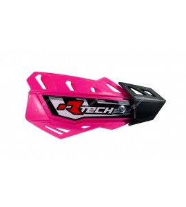 Rtech, Handskydd FLX inkl universal fäste, NEON ROSA