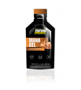 Ryno Power, Mana Performance Gel Salted Caramel, 12pack