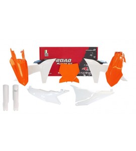 Rtech, Plastkit, Komplett, O.E.M SVART VIT ORANGE
