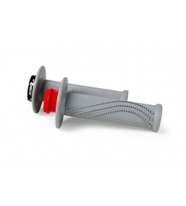 Rtech, R20 LOCK-ON GRIPS WAVE, GRÅ