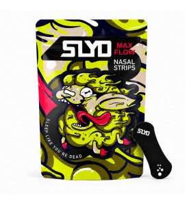 SLYD, Nasal Strips, MAX FLOW Black (35 Pack)