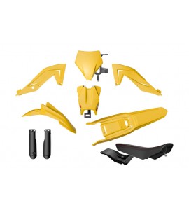 Rtech, Plastkit, Revolution ink sadel, SVART GUL