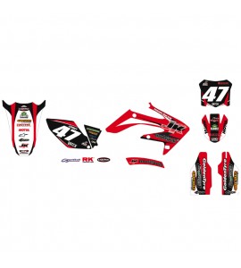 Why Stickers, Replica Kit JK MX Team CRF 250, 04-09