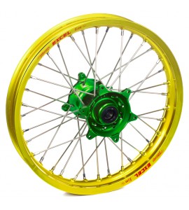 Haan Wheels, Komplett Hjul, 1,60, 12", BAK, GUL GRÖN