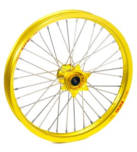 Haan Wheels, Komplett Hjul, 1,40, 19", FRAM, GUL