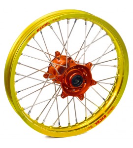 Haan Wheels, Komplett Hjul, 1,85, 16", BAK, GUL ORANGE