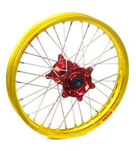Haan Wheels, Komplett Hjul, 2,15, 19", BAK, GUL RÖD