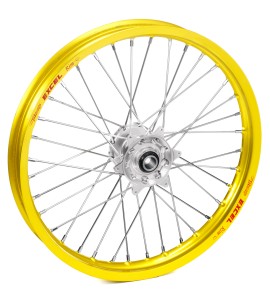 Haan Wheels, Komplett Hjul, 1,60, 21", FRAM, GUL SILVER