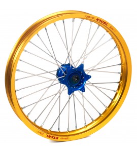 Haan Wheels, Komplett Hjul, 1,60, 21", FRAM, GULD BLÅ