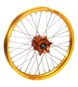 Haan Wheels, Komplett Hjul, 1,60, 21", FRAM, GULD BRONS