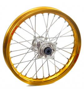 Haan Wheels, Komplett Hjul, 2,15, 19", BAK, GULD SILVER