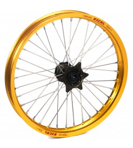 Haan Wheels, Komplett Hjul, 1,40, 17", FRAM, SVART GULD