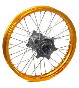 Haan Wheels, Komplett Hjul, 1,60, 12", BAK, GULD GRÅ