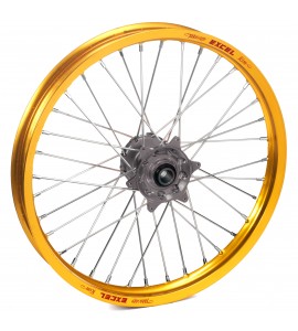 Haan Wheels, Komplett Hjul, 1,60, 14", FRAM, GRÅ GULD