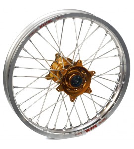 Haan Wheels, Komplett Hjul, 1,85, 16", BAK, SILVER BRONS
