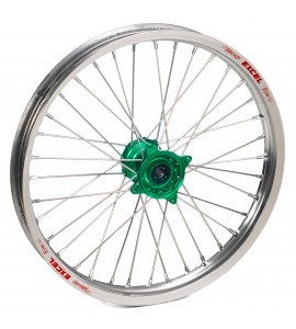 Haan Wheels, Komplett Hjul, 1,60, 21", FRAM, SILVER GRÖN