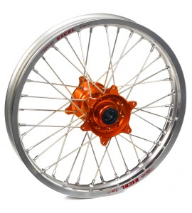 Haan Wheels, Komplett Hjul, 1,85, 16", BAK, SILVER ORANGE